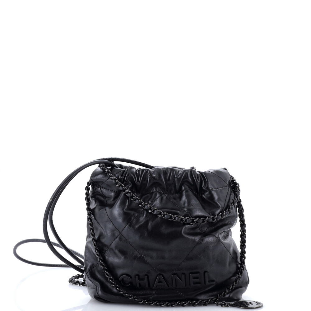 Chanel Mini So 22 Chain Hobo